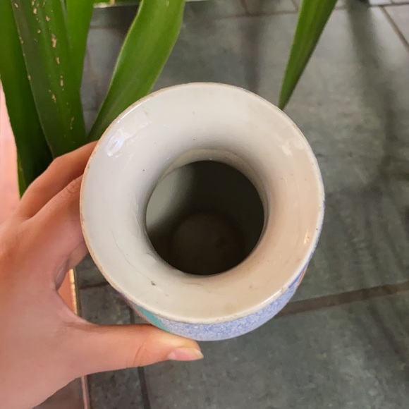 Abstract Art Covered Flower Vase - Picture 4 of 11